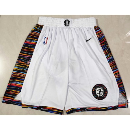 Homme Brooklyn Nets Shorts Nike City Edition M001 Swingman